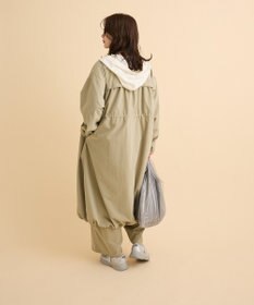 Green Parks シアーフードシャツ