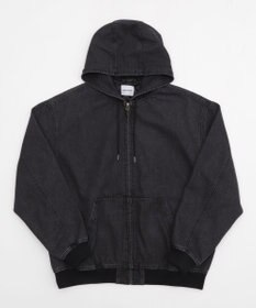 WEGO 【ユニセックス着用ITEM】フードデニムブルゾン