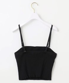 ANY SIS 【洗える】ニットリブ ビスチェ