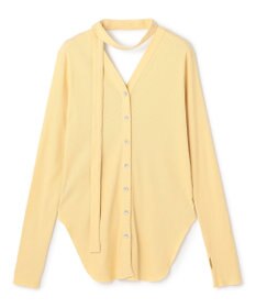 uncrave ヴィンテージリブ 2WAYトップス