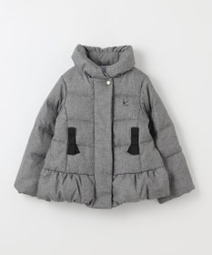 組曲 KIDS 【110-140㎝】ウールライク ダウンコート