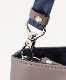 Y'SACCS はっ水ドットジャカード リサイクルレザーコンビ 2wayトートバッグ