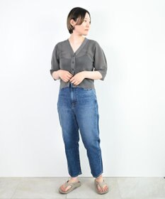 woadblue ＜坪田あさみさんコラボ＞サルエルデニムパンツ