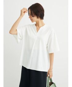 Green Parks BEST PRICE  スキッパー５分袖ブラウソー