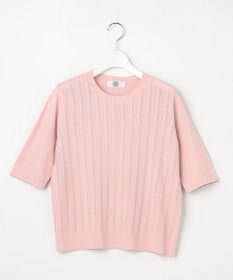 J.PRESS LADIES Rayon Elite Stretch クルーネック ニット