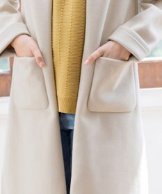 Tiaclasse 【2WAY】さらっと羽織れるFOXファーコート