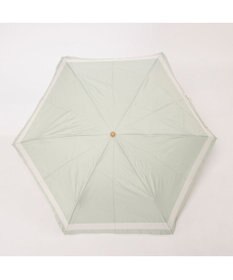 UNBILLION カシュネ cachenez / PU切り継ぎボーダー3段折りたたみ傘