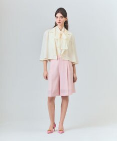 GRACE CONTINENTAL リネンライクシアージャケット