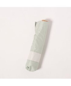 UNBILLION カシュネ cachenez / PU切り継ぎボーダー3段折りたたみ傘