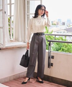 WEGO 【WEB限定/25年秋冬新作/洗濯OK/毛玉レス】タートルネックニット