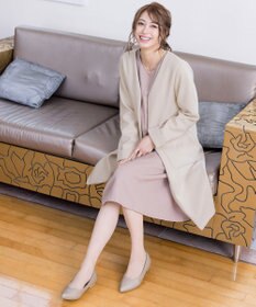 Tiaclasse 【2WAY】さらっと羽織れるFOXファーコート