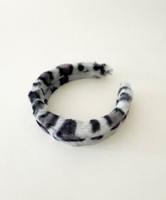 WEGO Lレオパードファーカチューシャ