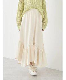 earth music&ecology ウラケ裾フリルスカート