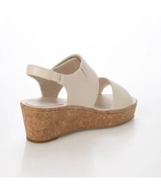 ing <ing>ワンポイントウエッジソールサンダル