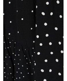 AMERICAN HOLIC 切替ドットフレアスカート