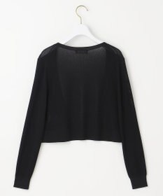 ANY SIS 【接触冷感・UVケア】ショートレングス畔 カーディガン