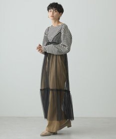 AMERICAN HOLIC ティアードチュールワンピース