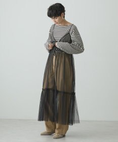 AMERICAN HOLIC ティアードチュールワンピース