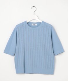 J.PRESS LADIES Rayon Elite Stretch クルーネック ニット