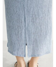 Green Parks メランジプリーツＩラインスカート