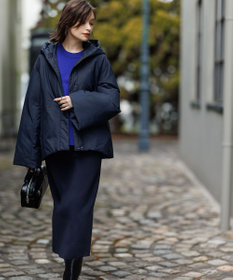 ICB 【新色追加】ソフトカシミヤミックス クルーネックニット