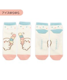 Mother garden ネット店 しろたん 靴下 2足セットB柄 2026春 21～24cm