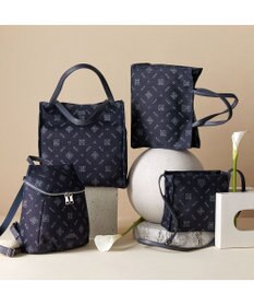 IBIZA アスール　ロゴデニム　ショルダーバッグ