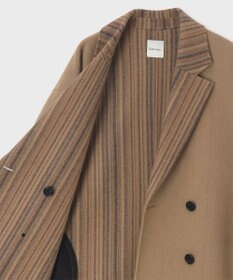 Paul Smith シグネチャーストライプ ダブルフェイス コート