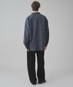 WEGO 【ユニセックス着用ITEM】フィブリルワンポイントBIGシャツ（長袖）