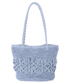 earth music&ecology フラワーペーパートート