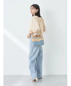 earth music&ecology 刺繍ギャザーブラウス