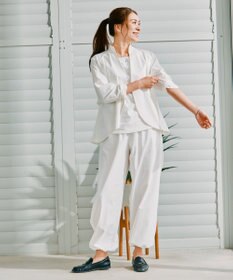 San-ai Resort（三愛水着楽園） 【大日方久美子×Reir】【UPF50+】【はっ水】【遮熱】【接触冷感】【水陸両用】　ロングパンツ　M・L　【Reir（レイール）】