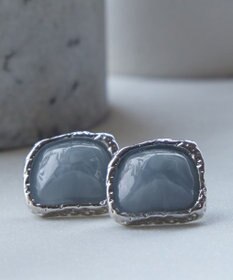 Tiaclasse カラースクエアピアス