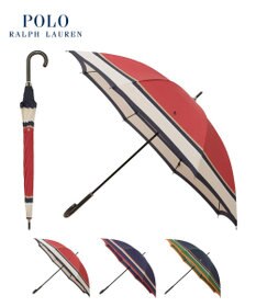 MOONBAT 【日本製/ジャンプ傘】POLO RALPH LAUREN（ポロ ラルフローレン） 長傘 マルチボーダー