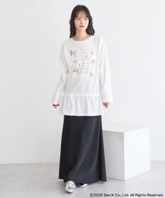 earth music&ecology 【予約】リラックマ×earth ブラウジングロンT