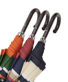 MOONBAT 【日本製/ジャンプ傘】POLO RALPH LAUREN（ポロ ラルフローレン） 長傘 マルチボーダー