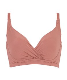 BRADELIS New York 【BRADELIS Me / ノンワイヤー・バストアップ】Perfumyブラ23S1 綿混素材で肌当たりの優しい補正ブラジャー バストにフィットしてラインが響きにくい