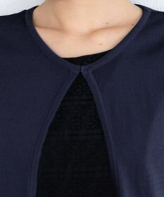 Tiaclasse L 【新色追加・洗える・UVケア・接触冷感】サマーニット半袖カーディガン