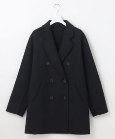 23区 【エステータ】ショートビーバー ウールコート