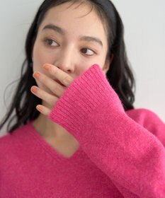 YECCA VECCA Vネックルーズニット