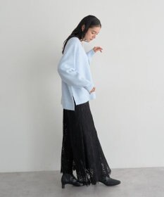 YECCA VECCA Vネックルーズニット