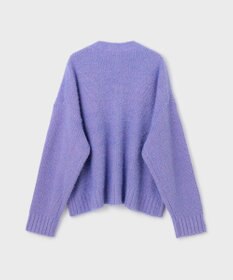 GRACE CONTINENTAL フェザールーズニットカーディガン