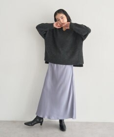 YECCA VECCA Vネックルーズニット