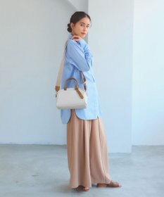 TOPKAPI 【Breath TOPKAPI】RIPPLE リプル ミニ ボストンバッグ チャーム付き