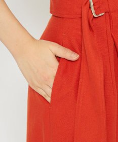 uncrave 【手洗い可】コットンリネンツイル パンツ（uncrave WHITE）