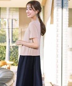 Tiaclasse L 【新色追加・洗える・UVケア・接触冷感】サマーニット半袖カーディガン