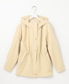 ANY SIS 【撥水・UVカット・洗える】フーデットハーフ コート