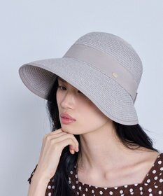 TOCCA 【サイズ調整可】HALF BRIM RIBBON HAT ブレードハット
