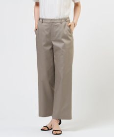 J.PRESS LADIES S TCシャンブレーサテンST ストレート パンツ