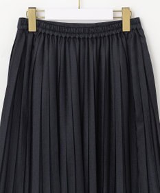 ANY SIS 【洗える】ブライトサテンプリーツ スカート